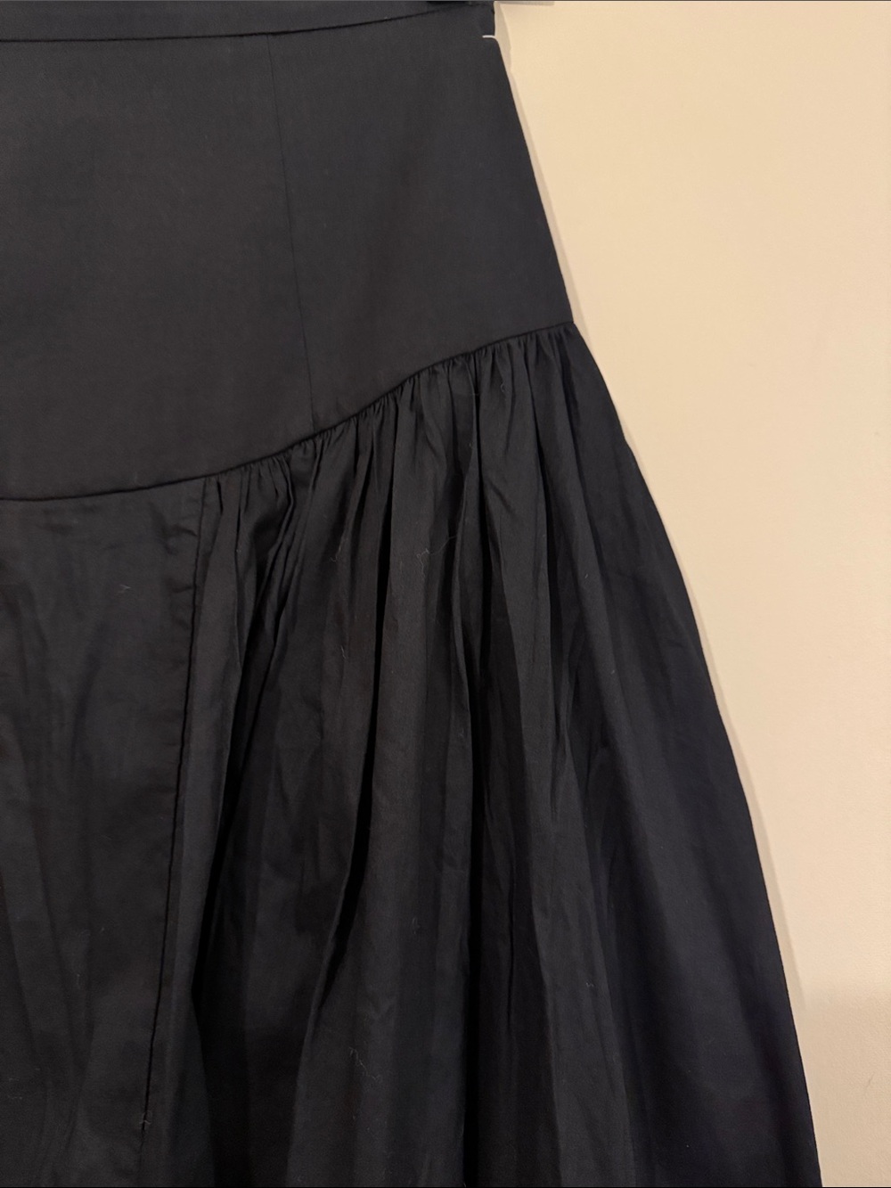 NWOT- Bardot Amorette Cotton Maxi Skirt in Black, size Small - Picture 8 of 12
